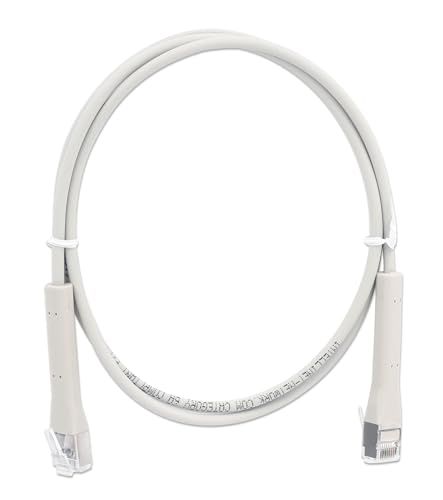 Intellinet Cat6A F/FTP Flexiboot Slim Netwerkkabel 3m Grijs