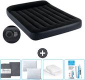 Intex Luchtbed - Twijfelaar - 137 x 191 x 25 cm - Blauw