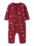 NAME IT Nachtkledij 'NBNVismas' goudgeel / smaragd / donkerrood / wit