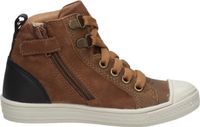KEQ Veterschoenen Hoog - Cognac - Maat 23
