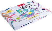 Bruynzeel set de crayons métalliques couleurs tendance - Mega set de crayons de couleur.