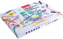 Bruynzeel set de crayons métalliques couleurs tendance - Mega set de crayons de couleur.