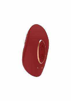 Elegance - Mini Rechargeable Clitoral Stim - Precious - Red
