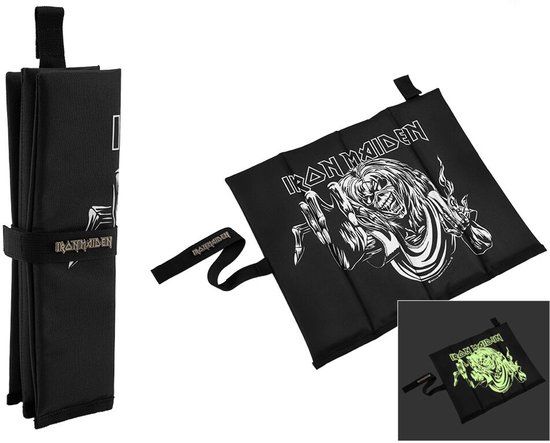 Brandit Iron Maiden Maiden Sit Mat Eddie GITD Unisex Picknickdekens