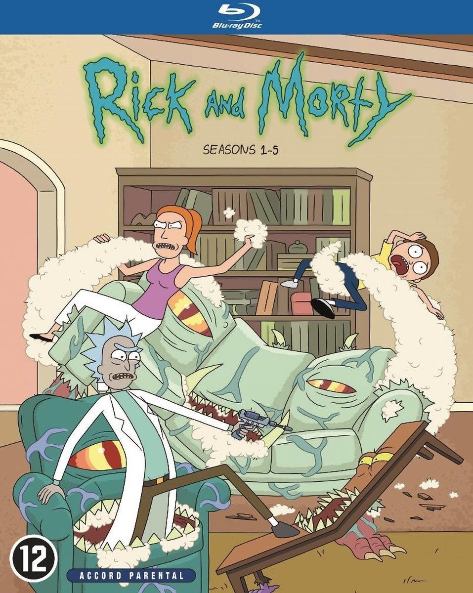 Warner Home Video Rick and Morty Seizoen 1 - 5 (Blu-ray)