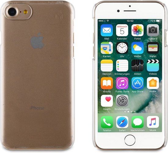 Muvit RECYCLETEK Back Cover for Apple iPhone SE/8/7/6S/6, Transparent