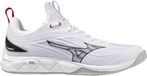 Mizuno Wave Luminous Indoor Schoenen Unisex Volleybal Wit/Zwart/Fiery Rood Maat 40.5