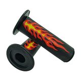 one by Camamoto 77343058 Set met 1 paar handvatten, kleur zwart met optimale grip, eenvoudige installatie, ø links 22 mm/rechts 24 mm - lengte 130 mm