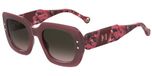 Carolina Herrera HER 0186/S Burgundy red havana 52/22/145 Vrouwen Zonnebrillen