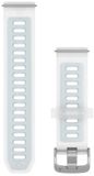 Garmin Quick Release 20 Mm Siliconen Bandje Translucent Whitestone / Cloud Blue
