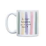 UO Mok met boodschap "Die beste zus die man kan hebben, Parahmerman", origineel kerstcadeau, kaboutergeschenk, origineel cadeau, 350 ml, keramiek