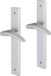 Impresso Deurkruk - Windsor - Voor binnen - Vierkant deurschild met schroeven - Aluminium - 2 stuks
