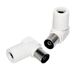 PremiumCord TV antenne aansluiting IEC bus gebogen, 75 ohm, kleur wit