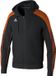 Erima Evo Star Trainingsjack Met Capuchon Kinderen - Zwart / Orange | Maat: 128