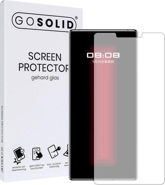 GO SOLID! ® Screenprotector Huawei Mate 30 - Anti-bacterieel glas