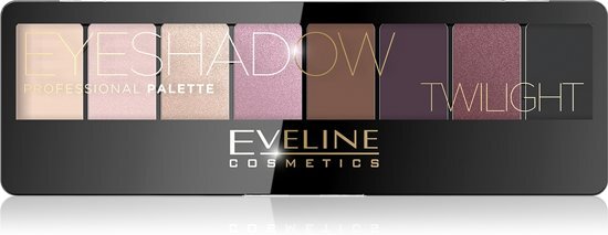 Eveline Cosmetics Eyeshadow Palette 8 Colors Twilight