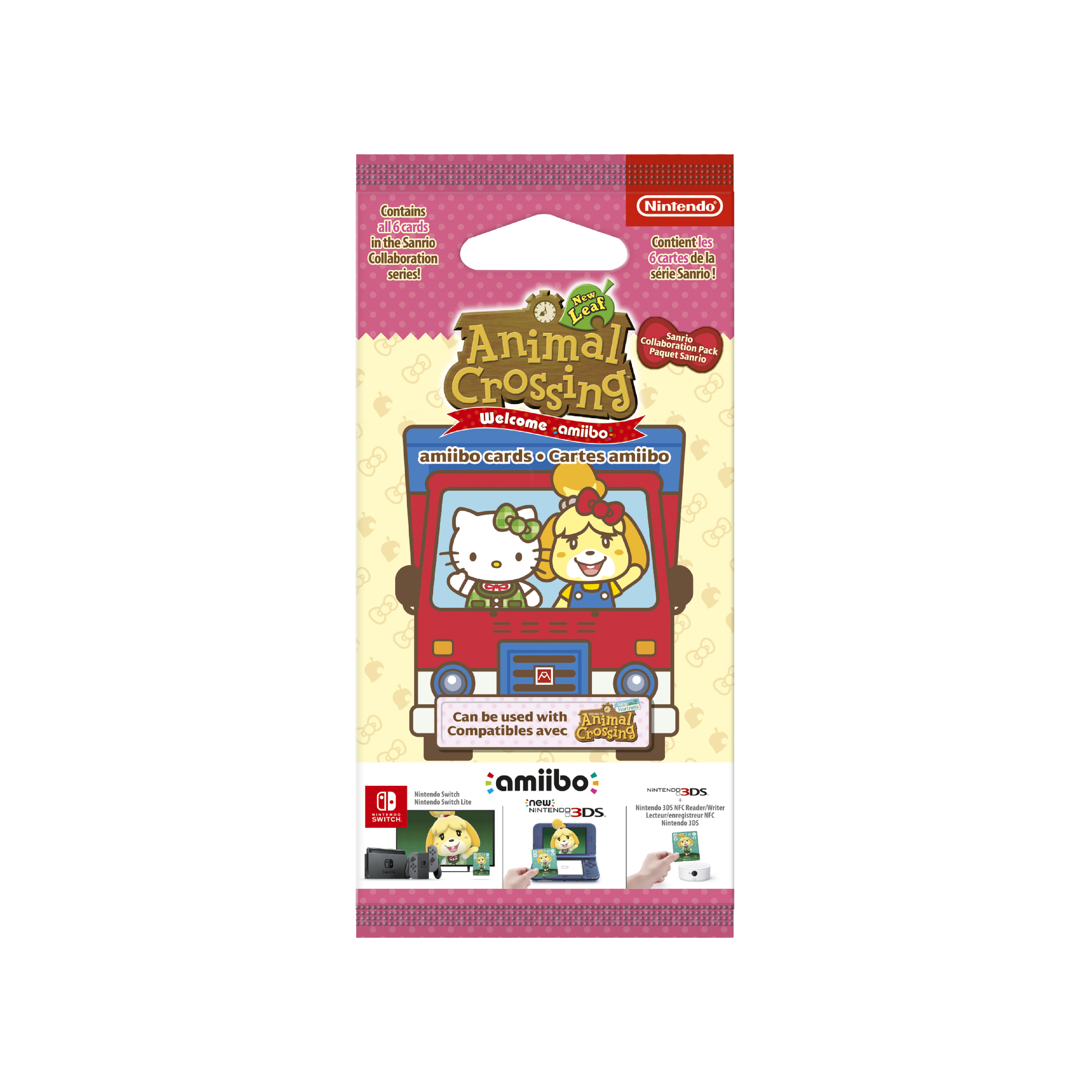 Nintendo Amiibo Cards Animal Crossing Sanrio Collaboration Pack