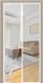 Bol Moustiquaire Porte - Moustiquaire Magnétique - Garder les Insectes Dehors - Montage Sans Percage - 90x250 cm - Blanc
