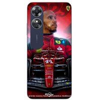 Ferrari Etui Oppo A17 Lewis Hamilton officieel Maniacase