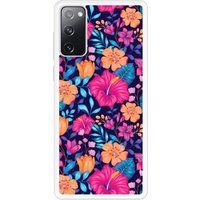 Samsung Galaxy S20 Fleurs exotiques Verstevigd hoesje met sublimatie bedrukking