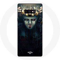 Maniacase Hoesje voor Samsung Galaxy Note 9 Vikings Ragnar Lothbrok Serie Schurk Seizoen 5