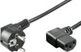 Microconnect PE010550 elektriciteitssnoer Zwart 5 m CEE7/7 C13 stekker