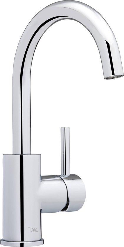 Ben Mandana Wastafelkraan - 19 cm Hoge Uitloop - Chroom