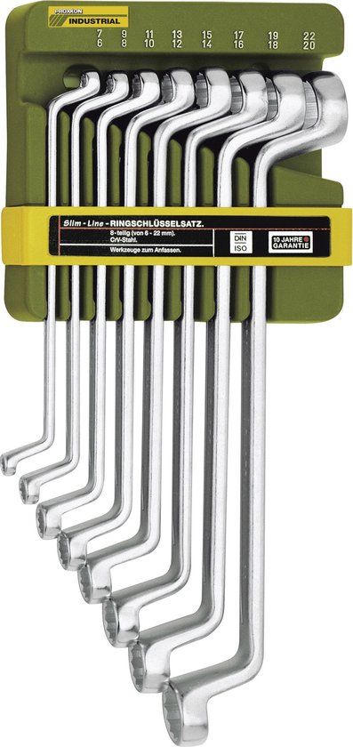 Proxxon Industrial Proxxon Dubbele Ringsleutelset - 8 Delig