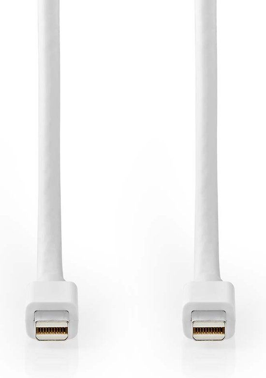Nedis Mini DisplayPort Kabel - DisplayPort 1.4 - 2m - Wit