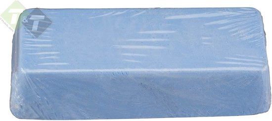 Rhodius 353067 Rhodius PASTY, hoogglans polijsten polijstpasta blauw, voor roestvrij staal, staal en non-ferrometalen