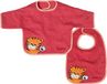 Playshoes 507422 Set mouwslabbetjes/klittenband tijger, rood