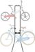 Sans marque Porte-vélos mural autoportant à gravité - Vertical et réglable - Acier - Noir