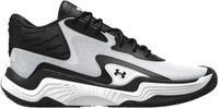 Under Armour Basketbalschoenen Spawn 7 Mid Unisex Wit/Wit/Zwart Maat 42
