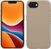 kwmobile hoesje geschikt voor Apple iPhone 17e / iPhone 16e - Hoesje voor smartphone - Back cover in crème