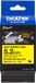 Brother HSe-611E krimpkous tape zwart op geel | 5.2 mm x 1.5 m