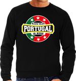 Bellatio Decorations Have Fear Portugal is Here sweater met sterren embleem zwart voor heren S