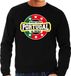 Bellatio Decorations Have Fear Portugal is Here sweater met sterren embleem zwart voor heren S