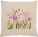 Vervaco Kussen kit Pink flowers - PN-0223029 - Borduren - Borduurpakket - Borduurpakket volwassenen - Borduurpakket kind