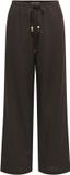 Only Onlisola Mw Pull-up Wide Pant Pnt 15374094 Coffee Bean Dames W25 X L32