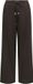 Only Onlisola Mw Pull-up Wide Pant Pnt 15374094 Coffee Bean Dames W25 X L32