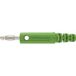 Schützinger DI FK 9800 L Ni / GN Veerkorfstekker Stekker, recht Stift-Ø: 4 mm Vert 1 stuk(s) Bulk