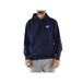 Nike Heren Hooded Long Sleeve Top M Nsw Club Hoodie Po Bb, Midnight Navy/Midnight Navy/White, BV2654-410, XS