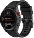 By Qubix Qubix - Geschikt voor Garmin bandje - 26mm Quickfit - Siliconen sportbandje - Zwart - Geschikt voor Garmin Fenix 8 / 8 Pro - 51mm