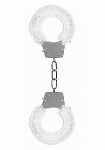 Ouch! Pleasure Handcuffs White Furry - 8714273074225