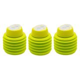 KUM Softie dubbele puntenslijper 442 M2, groen, set van 3