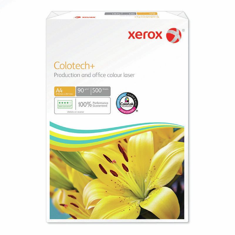 Xerox Colotech+ - 90 g/m² A4 White Laser Printing Paper - 500 Sheets