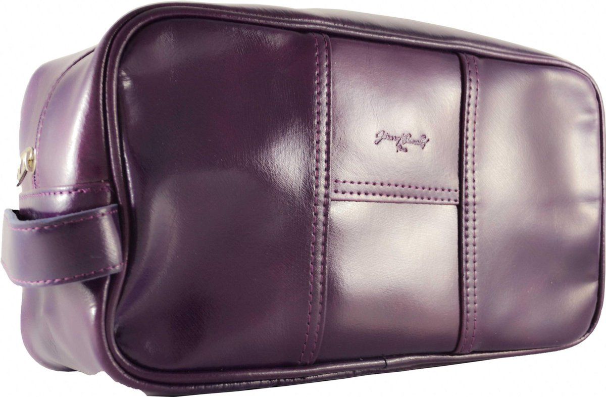 Douglas Leer Lak Aubergine Toilettas