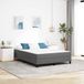 Maison Exclusive - Matelas de lit avec surmatelas, gris clair, 140 x 200 cm, tissu