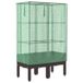 Rattanlook Jardinière surélevée avec cache-pot 80x40x140 cm