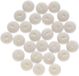 Atmosphera Citronella geur Waxinelichtjes - transparante cup - Citrus - 54x stuks - 4 branduren